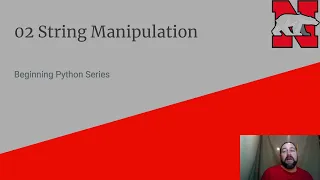 Beginning Python 02-A String Manipulation Part 1