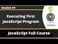 Executing the JavaScript code - Let s Begin JavaScript for Beginners