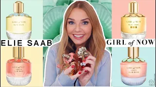 NEW ELIE SAAB GIRL OF NOW LOVELY vs FOREVER vs SHINE vs ORIGINAL PERFUME REVIEW Soki London