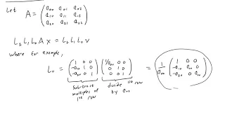 Using scipy linalg solve
