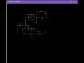 Generate random color and random walk in turtle graphics
