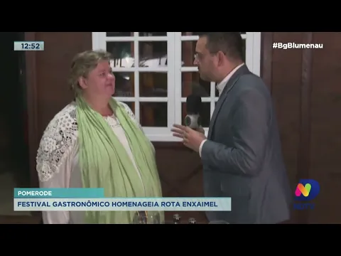 Pomerode: Festival Gastronômico homenageia Rota Enxaimel