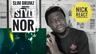 slim drumz style nor ft magnom lyrics video gh reaction