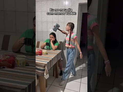 EU NO MEU DIA COM MENOS TDAH! 😵🤣 #shorts #humor #memes #comedia #funny