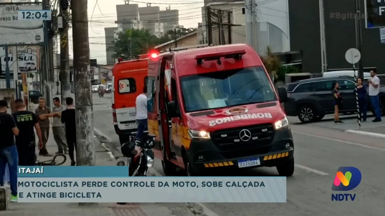 Acidentes de trânsito em Itajaí e Itapema