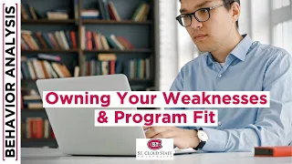 Owning Your Weaknesses Program Fit Applying to ABA Graduate School