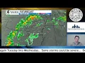 Hailstorms on Monday more storms
