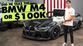 DID HE TAKE THE M4 40K OR THE 100 000 TUNER CULT GIVEAWAY WINNER 42