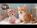 Download Lagu Ginger Kitten and Mama Cat Remember Papa Cat 🐾🥹| Cute Cat Videos