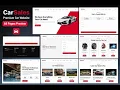Build a Modern Car Website with HTML CSS JavaScript Responsive Car Landing Page