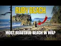 Exploring Ruby Beach Washington - A Coastal Wonderland Kalaloch Forks WA Olympic National Park