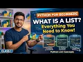 O-Level Class What is a list in Python Learn Python easily GMINDTECH