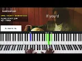 Daniel Caesar ft. BADBADNOTGOOD - Please Do Not Lean Piano Chords