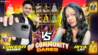 Can I Beat My Sister in a 1v1? | OP Community Dares | OnePlus Power Players
