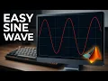 How To Plot Sine Wave in MATLAB MATLAB Tutorial
