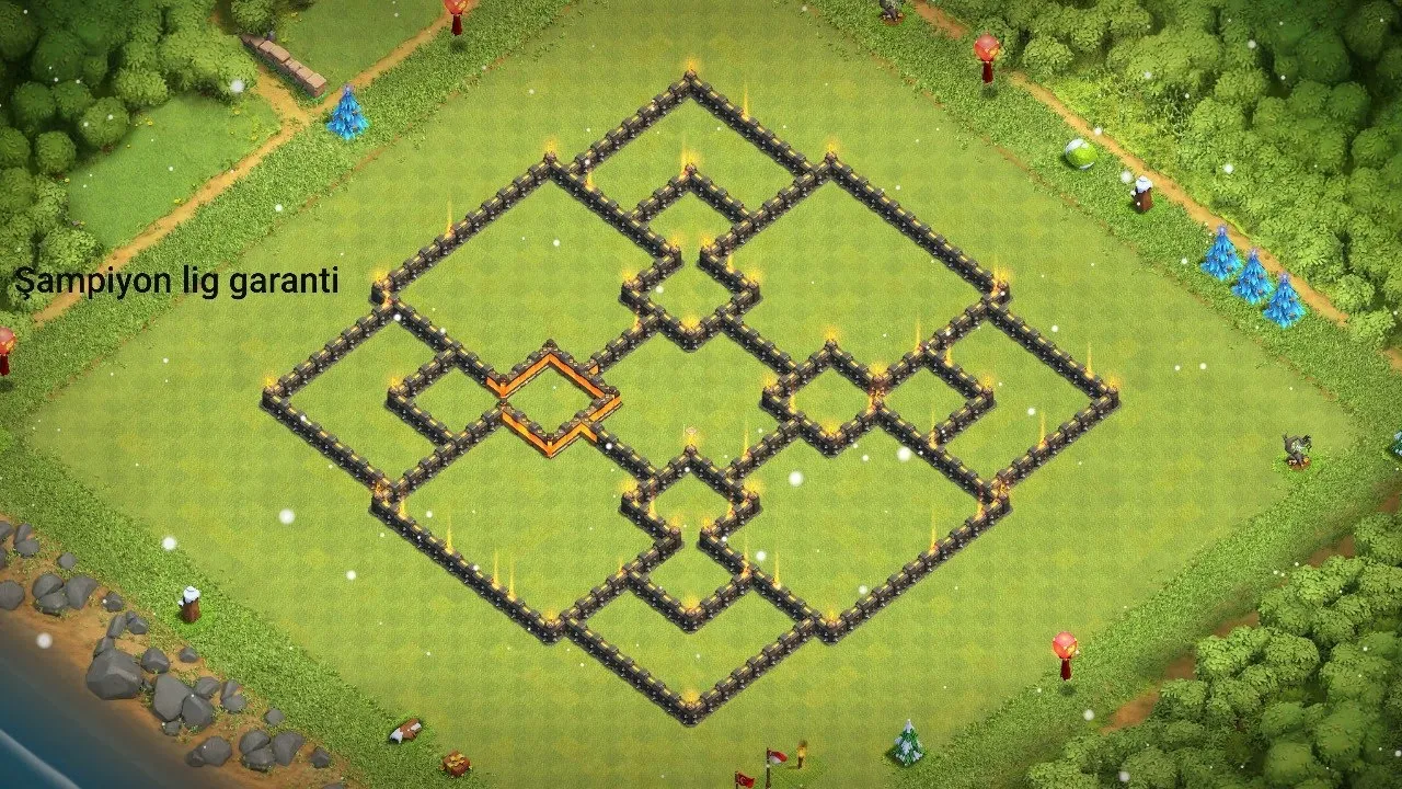 Clash of clans kb 9 köy düzeni 2019