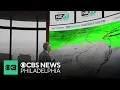 Partly cloudy Monday night in Philadelphia region tracking rain later this week