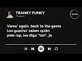 Trueno - TRANKY FUNKY (Letra/Lyrics)