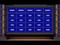 Jeopardy Presentation Template for Prezi