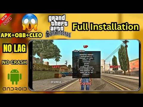 تحميل لعبة GTA San Andreas للاندرويد 2027 مهكرة من ميديا فاير 1 Video