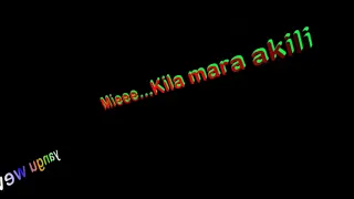 vanessa ft rayvanny bado lyrics video