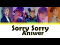 Download Lagu SUPER JUNIOR (슈퍼주니어) - Sorry Sorry Answer (Color Coded Lyrics)