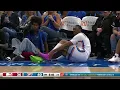 Jaylen Williams twists his ankle and heads to the locker room against the Hawks