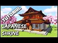 How To Build A Japanese Shrine Minecraft Tutorial