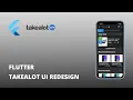 Flutter TakeAlot UI Redesign w Dark Mode Speed Code