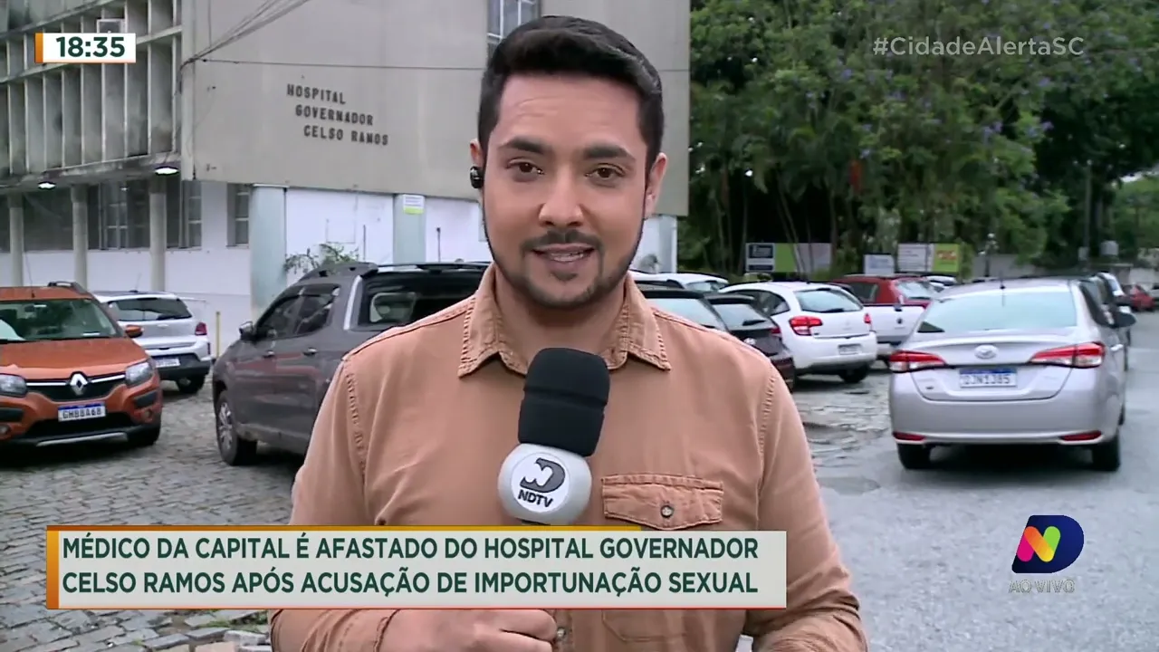 Médico é afastado do hospital Celso Ramos acusado de importunação sexual