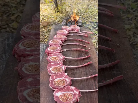 Kuzu kafesten özel pirzola- Special Lamb Rack Chops #cooking #asmr #food #kebab #lamb #meat #recipe