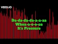 Pressure   Love and affection Lyrics