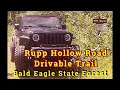 Rupp Hollow Road is a entertaining drivable trail inside Bald Eagle State Forest