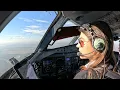 Lagu Beautiful Female Pilots In Cockpit | Airplane Take Off | Pilot View