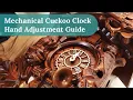 Mechanical Cuckoo Clock Hand Adjustment Guide Clock Shop Montville