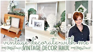 VINTAGE DECORATE WITH ME VINTAGE DECOR HAUL