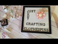 Altered Clothespins