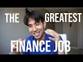 non-Investment Banking Finance Job with HIGH PAY GREAT WORK LIFE BALANCE