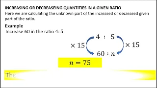 Mathematics Grade 8 increasing or decreasing ratios - Lesson 9 recommended for accounting students