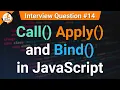 Call Apply and Bind Method in JavaScript JavaScript Tutorials in Hindi Interview Question