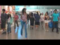 Jersey Gardens Mall NJ Entering the Food Court Weekend Shopping Walk