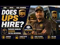 Does UPS Hire Felons in 2026
