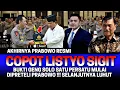 Download Lagu AKHIRNYA PRABOWO RESMI COPOT LISTYO SIGIT DARI KAPOLRI‼️ BUKTI GENG SOLO DIPRETELI SATU-PERSATU 😱