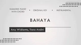 Download Arsy Widianto, Tiara Andini - Bahaya (Piano Karaoke | Chord + Lirik | Instrumental) MP3