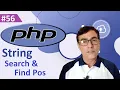 PHP string Search and Find function PHP tutorial for beginners lesson - 56