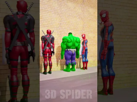 Deadpool vs Hulk vs Spiderman | Toilet Challenge | Marvel Animation