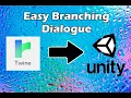 Twine to Unity Easy Branching Dialogue System
