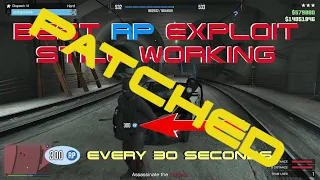 Fast Rank Up RP Glitch SOLO GTA 5 Online Exploit