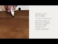 How to Touch Up a Bare Edge on KraftMaid Cabinets