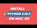 Python installation instructions for Mac OS in under 5 minutes